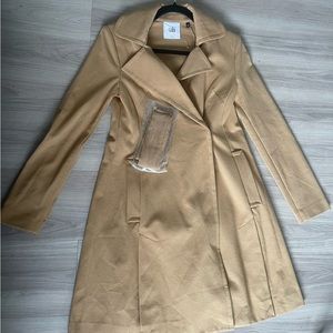 Cabi long coat. Brand new! Size XS. This coat is from the Love, Carol collection